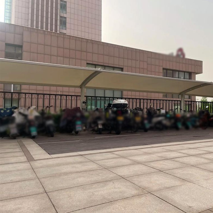 平顶山膜结构电动车棚